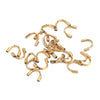 Stainless Steel U Shaped Horseshoe Buckle Jewelry Accessories Electroplated Handmade
