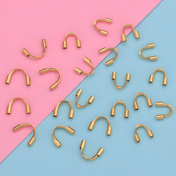 Stainless Steel U Shaped Horseshoe Buckle Jewelry Accessories Electroplated Handmade
