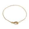 Stainless Steel Universal Diy Jewelry Accessories Bracelet With Positioning Beads And Sunflower Chain Electroplated