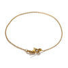 Stainless Steel Universal Diy Jewelry Accessories Bracelet With Positioning Beads And Sunflower Chain Electroplated