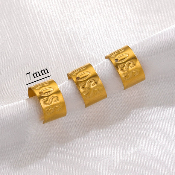 Stainless Steel Ushaped Electroplated Ear Clip Jewelry Accessories