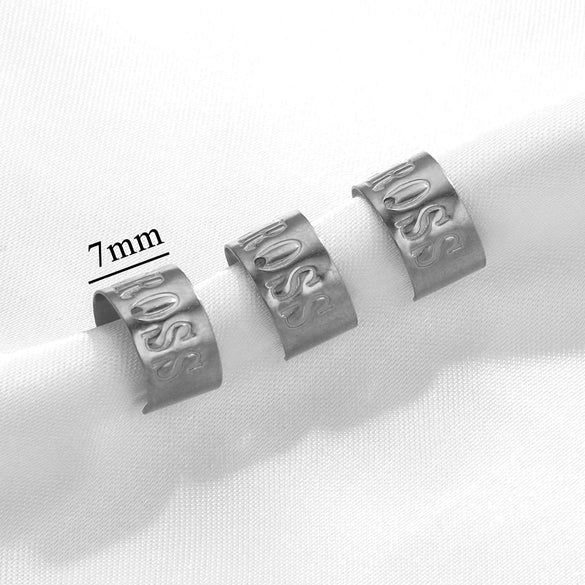 Stainless Steel Ushaped Electroplated Ear Clip Jewelry Accessories