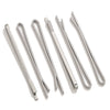 Stainless Steel Ushaped Hairpin With Totem Pattern For Hairdressing Diy Smooth Design Personality Style