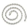 Stainless Steel Ushaped Twist Chain Electroplating Pendant Gold Necklace Fashion Hiphop Jewelry For Unisex