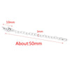 Stainless Steel Vacuum Plated Tail Chain Extension Chain Jewelry Accessories Material