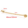 Stainless Steel Vacuum Plated Tail Chain Extension Chain Jewelry Accessories Material