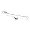 Stainless Steel Vacuum Plated Totem Style Handmade Jewelry Material For Bracelet And Necklace With Tail Chain And Lobster Clasp