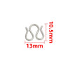 Stainless Steel W Buckle Jewelry Accessories With Vacuum Electroplating And Brightening Electrolysis For Necklace And Bracelet