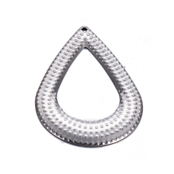 Stainless Steel Water Drop 8 Shaped Jewelry Accessories Electroplated For Diy Earrings Necklace Pendant