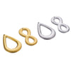 Stainless Steel Water Drop 8 Shaped Jewelry Accessories Electroplated For Diy Earrings Necklace Pendant