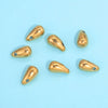 Stainless Steel Water Drops Pendant Diy Jewelry Handmade Accessories With Vacuum Plated And Electroplated Treatment