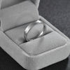 Stainless Steel Wave Pattern Seiko Couple Rings