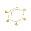 Stainless Steel Women's Dolphin Starfish Shell Anklet Accessories Fashionable Highend Niche Light Luxury