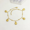 Stainless Steel Women's Dolphin Starfish Shell Anklet Accessories Fashionable Highend Niche Light Luxury