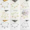 Stainless Steel Women's Dolphin Starfish Shell Anklet Accessories Fashionable Highend Niche Light Luxury