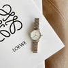 Steel Belt Quartz Watch Alloy Case Ordinary Glass Mirror Cold Style Retro Artistic For Female Students