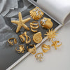 Steel Ring Geometric Design Electroplating Jewelry For Women