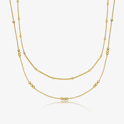 Sterling Silver 18K Gold Plated White Gold Plated Casual Simple Style Geometric Necklace