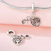 925 Sterling Silver Accessories Beads Life Tree Dream Catcher Net Star Moon Charm Diy Jewelry Bracelet With Dripping Oil Design
