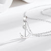 Sterling Silver Anchor Necklace Original Design Jewelry