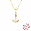 Sterling Silver Anchor Necklace Original Design Jewelry