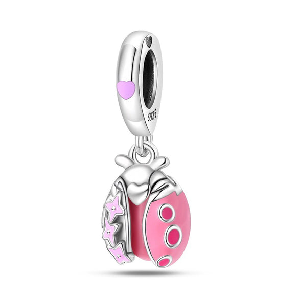 925 Sterling Silver Animal Beads Charm Diy Bracelet Accessories With Dripping Oil Hot Style
