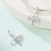 925 Sterling Silver Animal Charm Pendant Beads Diy Jewelry Bracelet Accessories With Dripping Oil Design