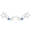 925 Sterling Silver Animal Zodiac Star Moon Earrings Electroplated Women's Fashion Jewelry