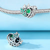 925 Sterling Silver Bead Positioning Butterfly Diy Jewelry Hanging Bracelet Accessories With Dripping Oil Design