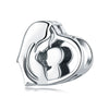 Sterling Silver Beads Diy Jewelry Accessories Bracelet Pendant With Dripping Oil Design For Boys And Girls