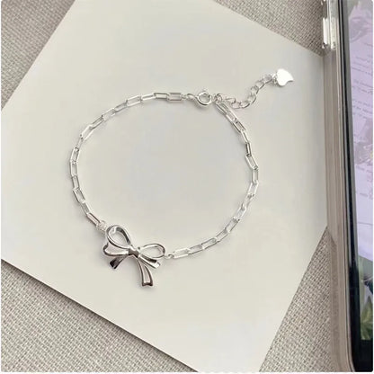 Sterling Silver Bow Knot Bracelets