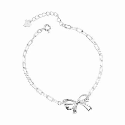 Sterling Silver Bow Knot Bracelets