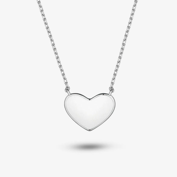 925 Sterling Silver Bracelet And Necklace With Love Heart Water Drop Bell Dripping Oil Pendant For Women