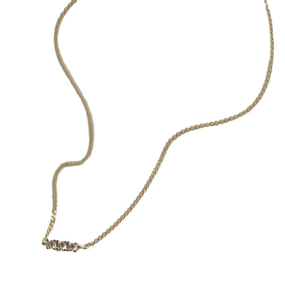 Sterling Silver 925 Bracelet Plated With 14K Gold Geometric Pattern Zircon Inlaid Diamond Design