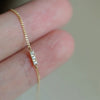 Sterling Silver 925 Bracelet Plated With 14K Gold Geometric Pattern Zircon Inlaid Diamond Design