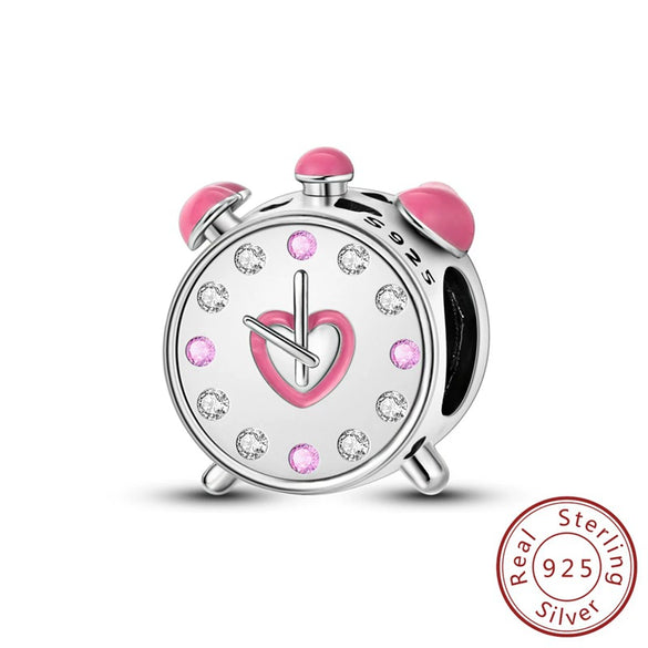 925 Sterling Silver Charm Beads Diy Accessories Bracelet With Coffee Cup Champagne Bicycle Perfume Charms And Dripping Oil Processing