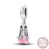 925 Sterling Silver Charm Beads Diy Accessories Bracelet With Coffee Cup Champagne Bicycle Perfume Charms And Dripping Oil Processing