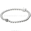 Sterling Silver Dragon Pattern Round Bead Bracelet With Classic Animal Motif And Fine Craftsmanship Unisex Jewelry Gift