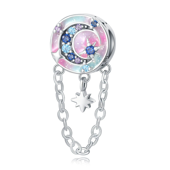 925 Sterling Silver Dripping Oil Style Diy Jewelry Bracelet Necklace Accessories Charm Bead