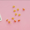 Sterling Silver 925 Ear Cap Ear Plug Ear Buckle Earrings Accessories 14K Gold Electroplated