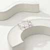 925 Sterling Silver Fourpointed Star Ring For Women Electroplated Cold Style