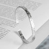925 Sterling Silver Geometric Bracelet For Women With Irregular Convex Gold Foil Pattern Electroplated Natural Style Jewelry