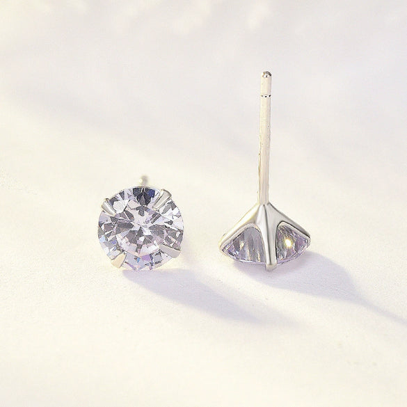 Sterling Silver Geometric Earrings Electroplated