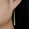 225 Sterling Silver Geometric Earrings Electroplated