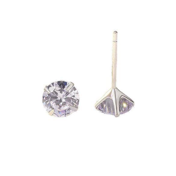 Sterling Silver Geometric Earrings Electroplated