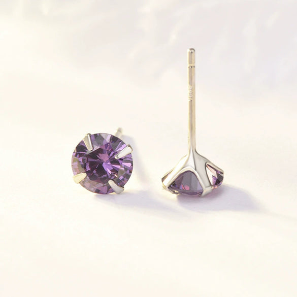 Sterling Silver Geometric Earrings Electroplated