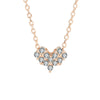 925 Sterling Silver Geometric Four Leaf Clover Heart Necklace Light Luxury Fashion Collarbone Chain For Women
