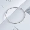 925 Sterling Silver Geometric Round Hoop Earrings Electroplated Minimalist Statement Jewelry