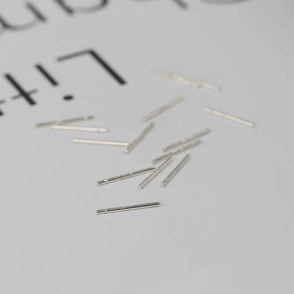 925 Sterling Silver Geometric Stud Earrings Simple Minimalist Electroplated Hypoallergenic Ear Jewelry For Women