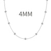 925 Sterling Silver Geometric Style Clavicle Chain Necklace For Women With Electroplating